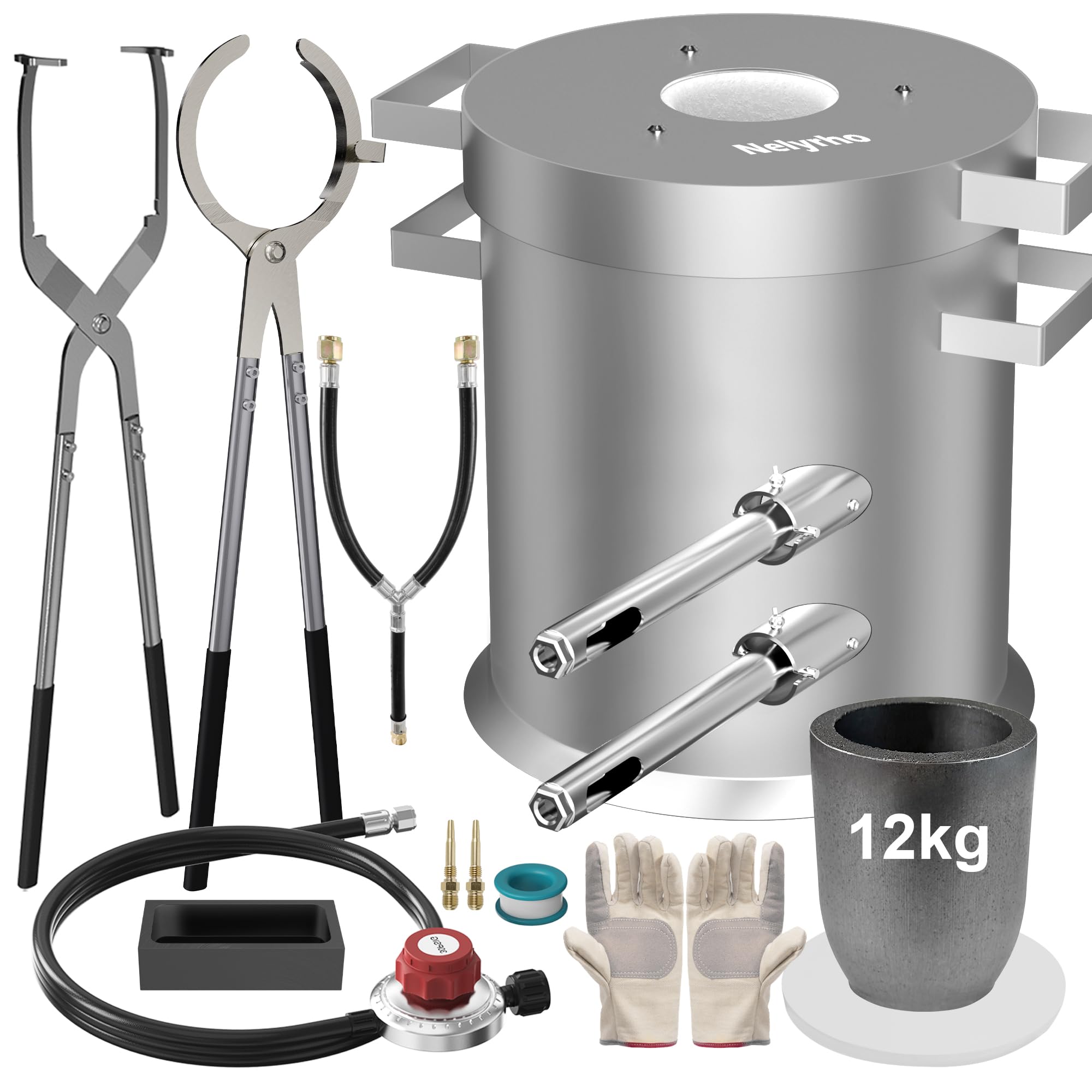 「燃える炉（The Fiery Furnace）」２oz 銀貨 Amazon.com: Nelyrho 12KG Propane Smelting Furnace Kit with 2
